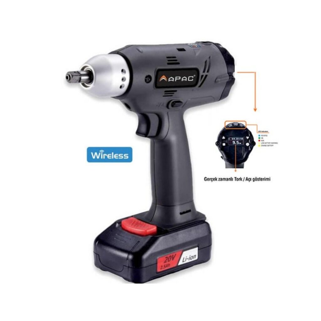 APAC F17-M1507 3/8” TORK 2-8NM DEVİR 180-1200 RPM