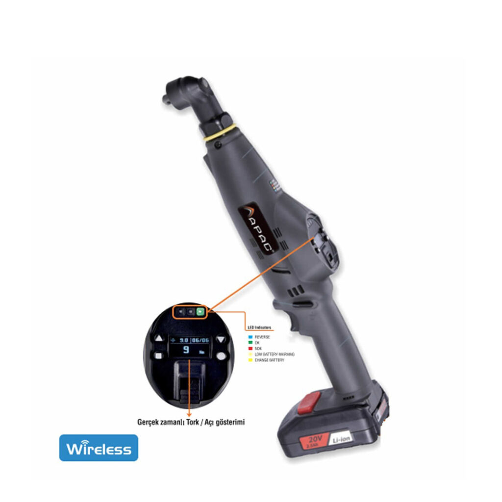 APAC F17-M1512 90° AKÜLÜ TRANSDUCER SIKICI 4-10 NM