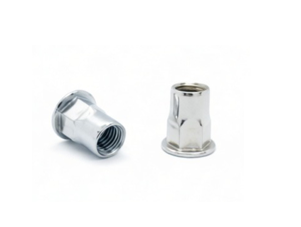 Somunlu Perçin Çelik – Yarım Altıköşe Gövde Flanş Kafa