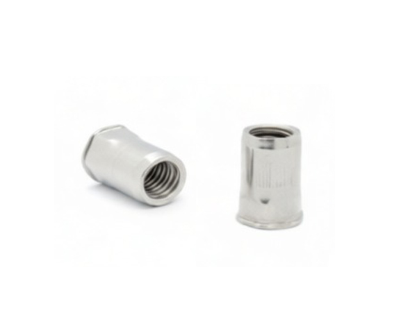 Somunlu Perçin Paslanmaz – Yarım Altı Köşe Gövde Sıfır Kafa